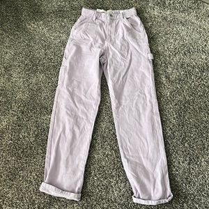 Cotton on- purple carpenter jeans size 2